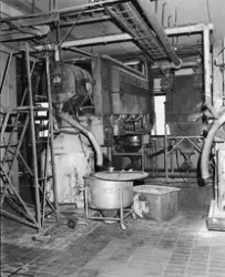 Roterugn för torkning alternativt kalcinering av ATP. Vid ka