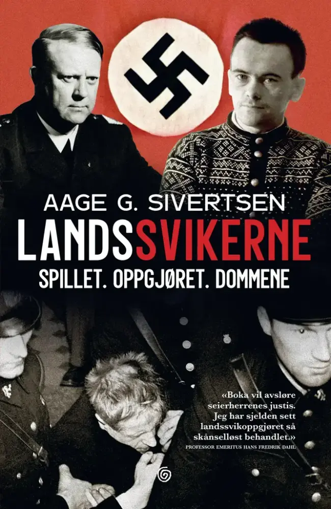 Coverbilde av boken Lanssvikerne av Aage G. Sivertsen