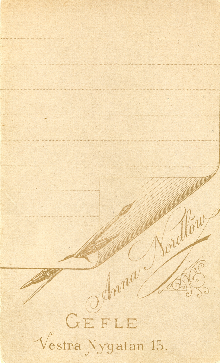 Porträtt av ung man.