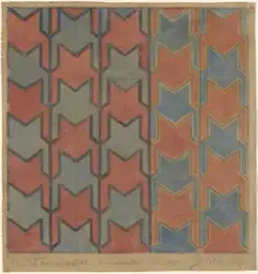 Vevmønster [Tegning]