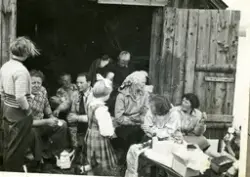 Utflukt til Fullsend ein gong omkring 1960.