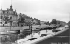Norra Hamngatan i Söderhamn. Foto 1930-tal.