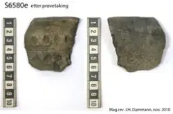 Magasinrevisjon. Leirkar fra Barka, Strand k.