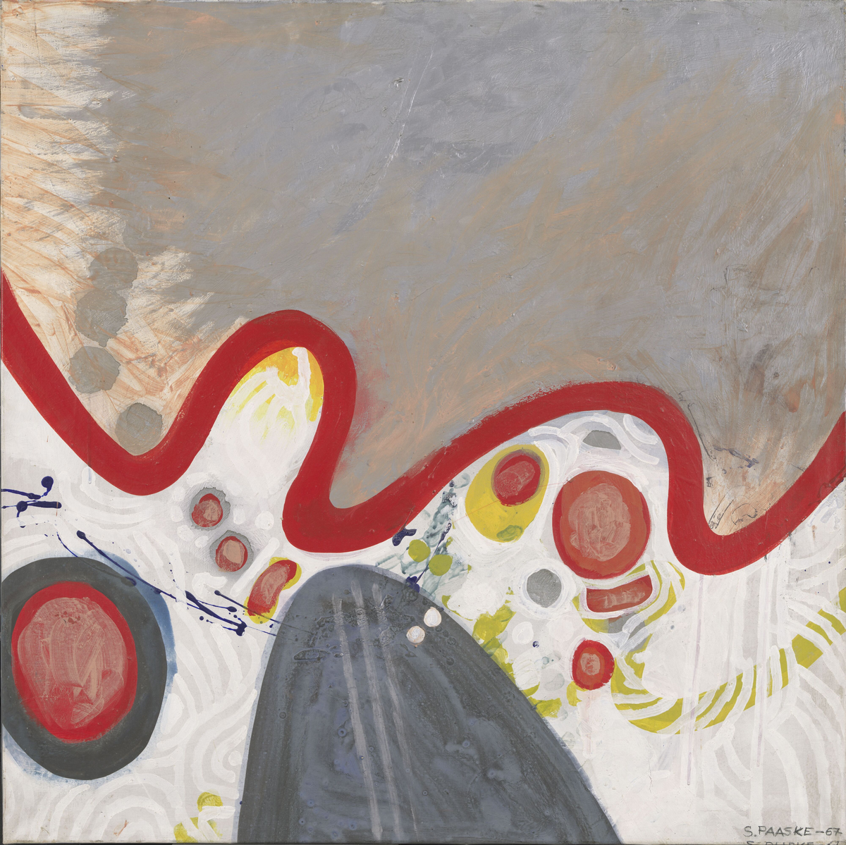 Det svinger det røsker [Maleri]