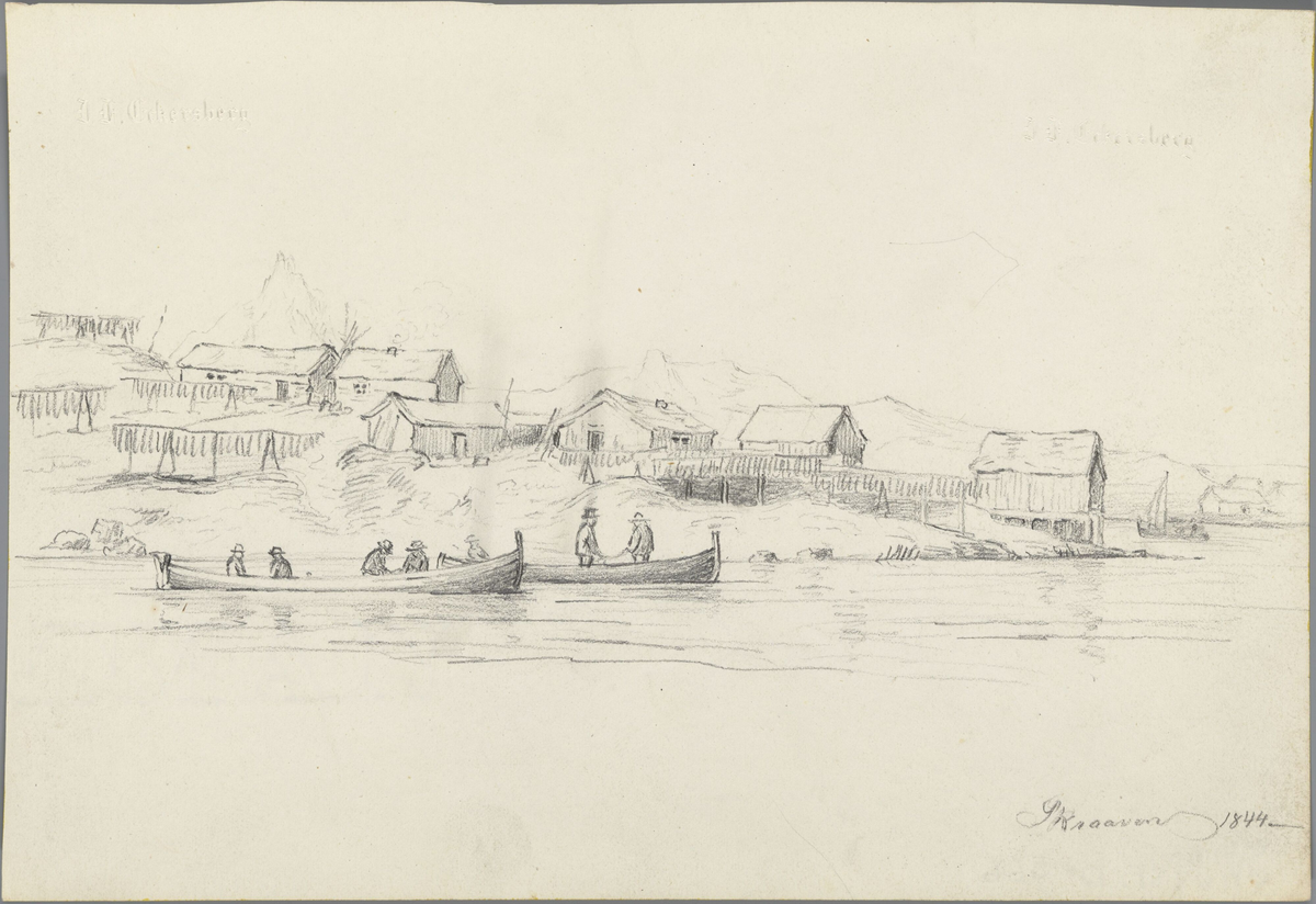 Fiskevær, Skrova [Tegning]