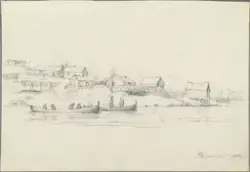 Fiskevær, Skrova [Tegning]