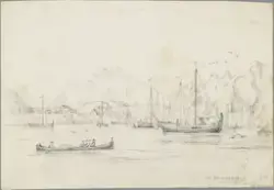 Skrova, Lofoten [Tegning]