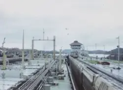 En dag på en båt 1970-talet