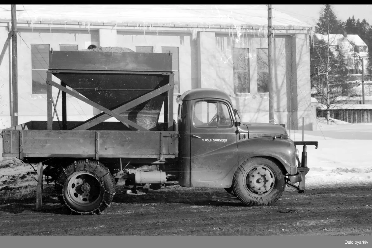 Oslo Sporveiers Sandspreder.