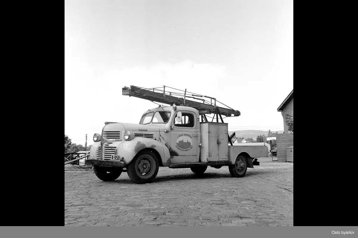 Vintage Dodge lastebil.