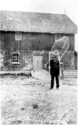 En norskamerikaner på besøk. Fra USA til Rolvsøy.