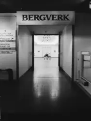 Utställningen "Bergverk" ingick i Xposeptember 1998. Entrén.