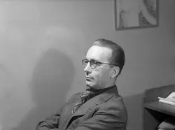 Portrett av forfatter Aksel Sandemose