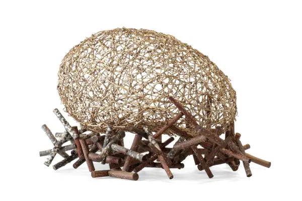 Føniks 7 [Treskulptur]