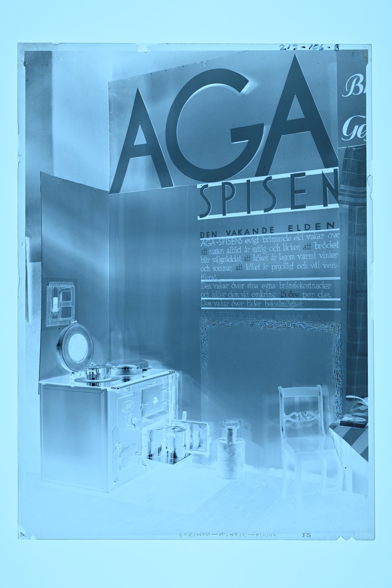 Spis av märket AGA.
