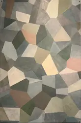 Geografiske oversikter, et sted å sveve uten å falle [Maleri