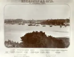 Eskadern år 1872 på Stockholms ström