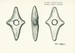 Tegning. Kølle fra Nordhus, Rennesøy, Stavanger k.