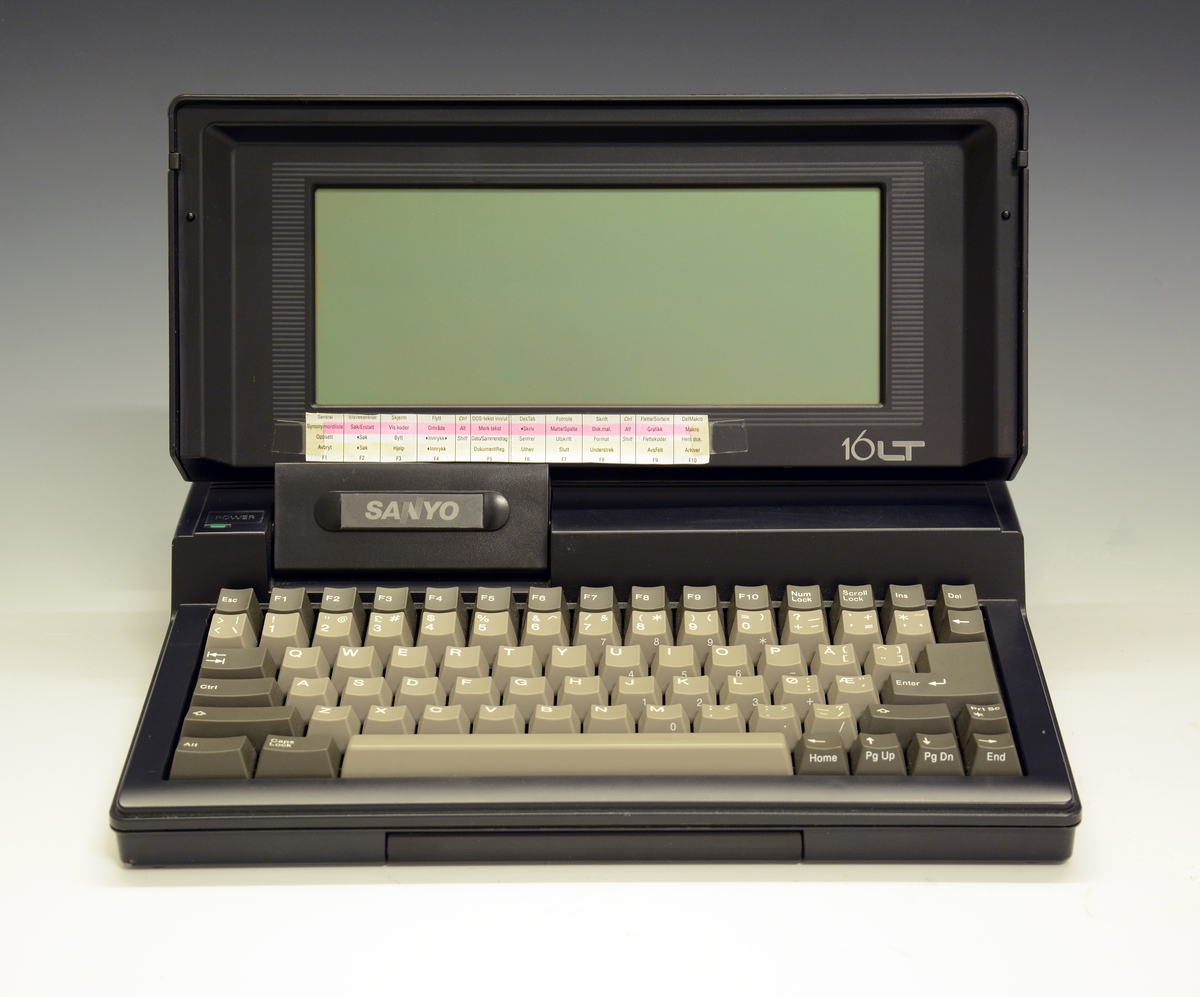 Tekstbehandlingsmaskin modell Sanyo MBC-16LT2