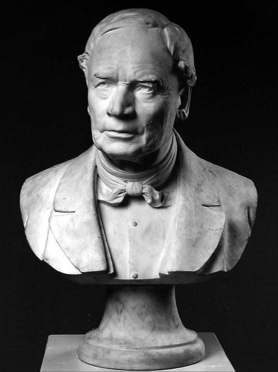 Overlærer Knud Knudsen [Byste]