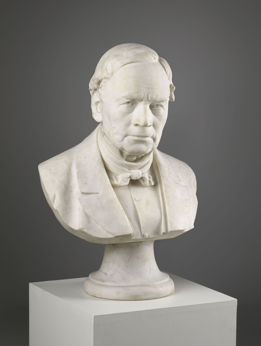 Overlærer Knud Knudsen [Byste]