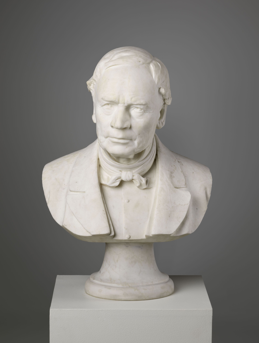 Overlærer Knud Knudsen [Byste]