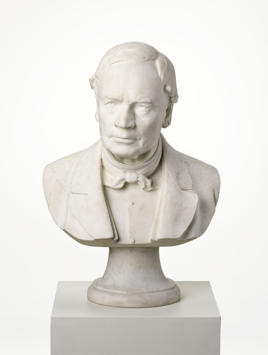 Overlærer Knud Knudsen [Byste]