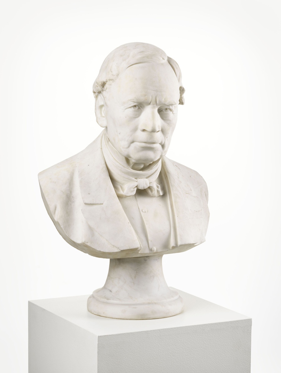 Overlærer Knud Knudsen [Byste]