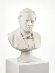 Overlærer Knud Knudsen [Byste]