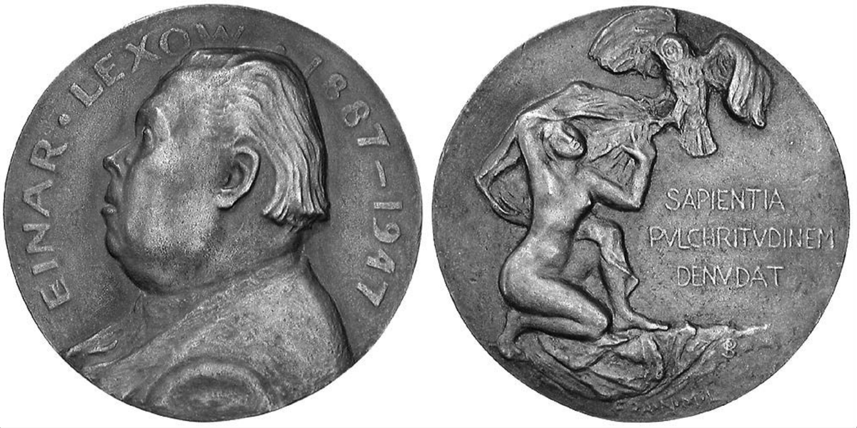 Museumsdirektør Einar Lexow [Medalje]