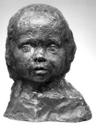 Portrett av H.S. [Hode]