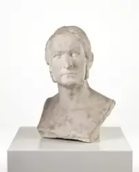 Dikteren Henrik Wergeland [Byste]