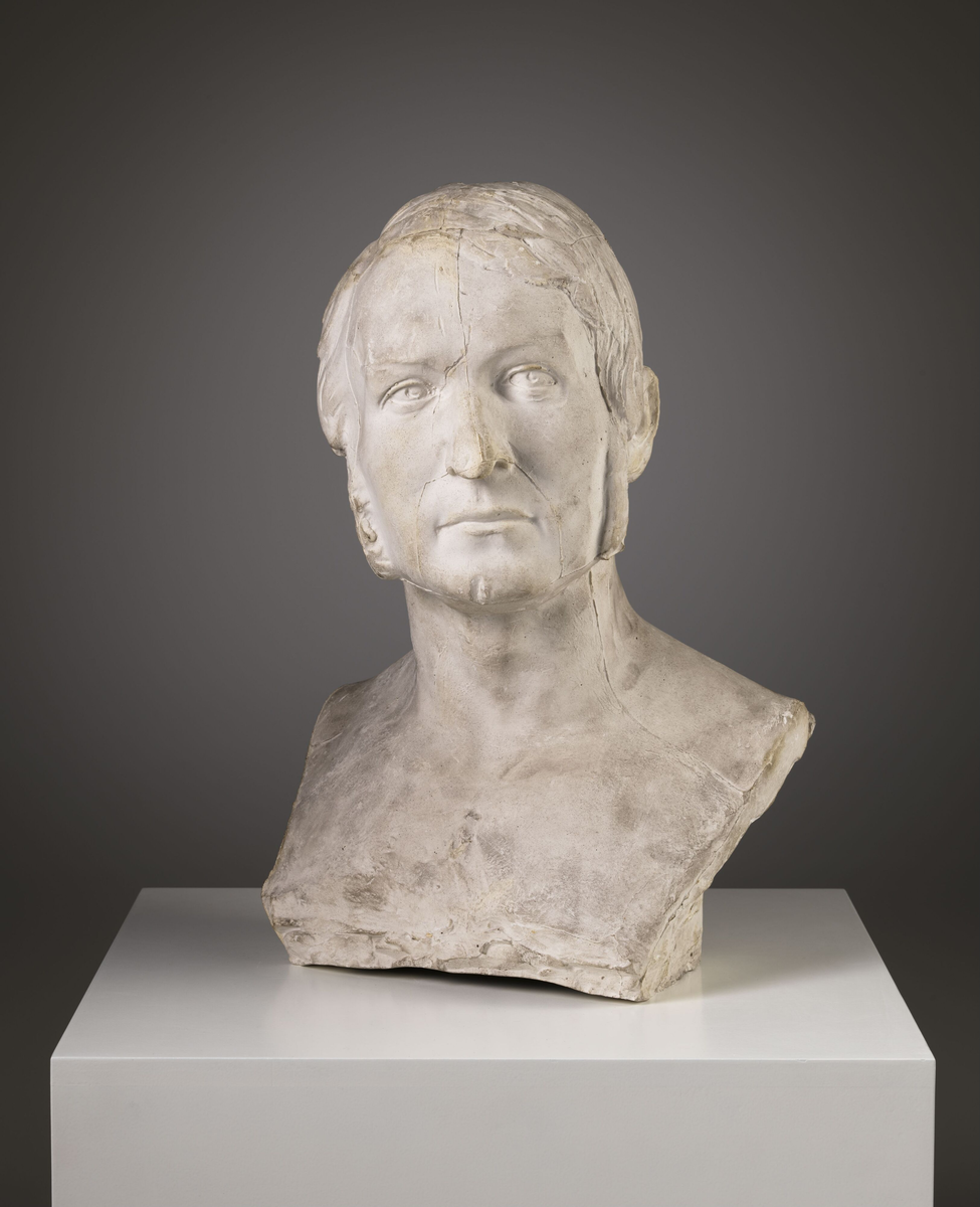 Dikteren Henrik Wergeland [Byste]