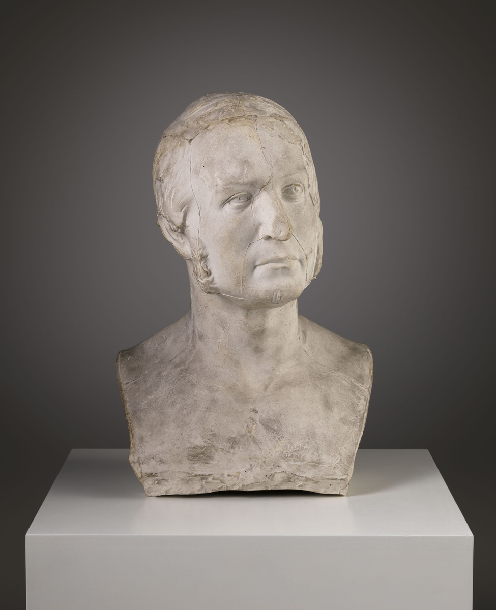 Dikteren Henrik Wergeland [Byste]