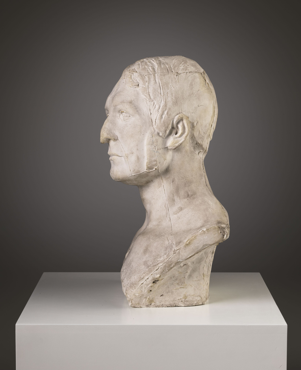 Dikteren Henrik Wergeland [Byste]