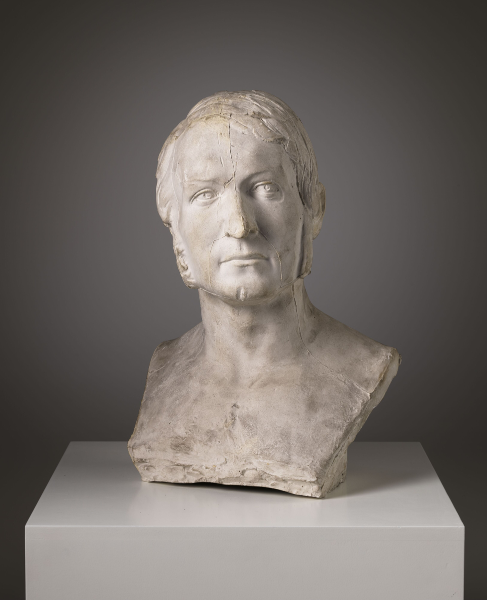 Dikteren Henrik Wergeland [Byste]