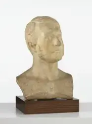 Dikteren Henrik Wergeland [Byste]