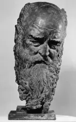 Maleren Christian Krohg [Skulptur]