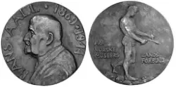 Museumsdirektør Hans Aall [Medalje]