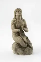 Havfrue med harpe [Statuett]