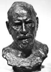 Forfatteren og skuespilleren Claes Gill [Byste]