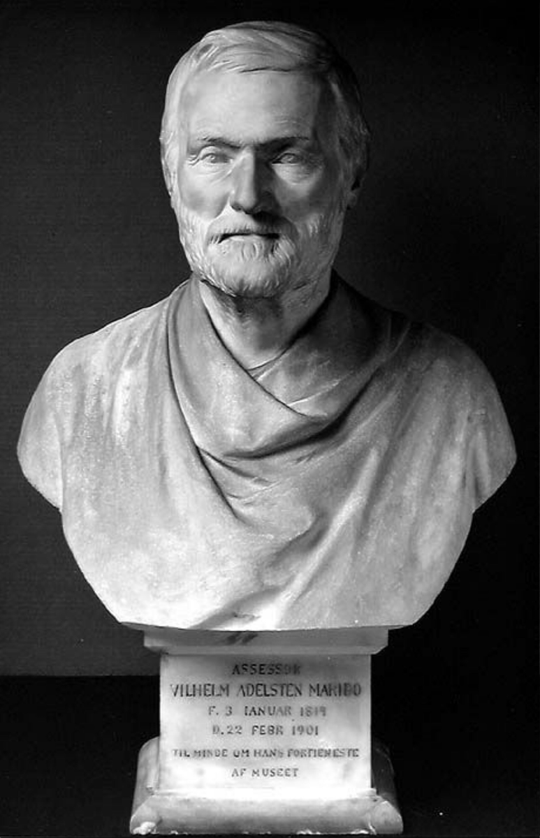 Assessor Vilhelm Adelsten Maribo [Byste]