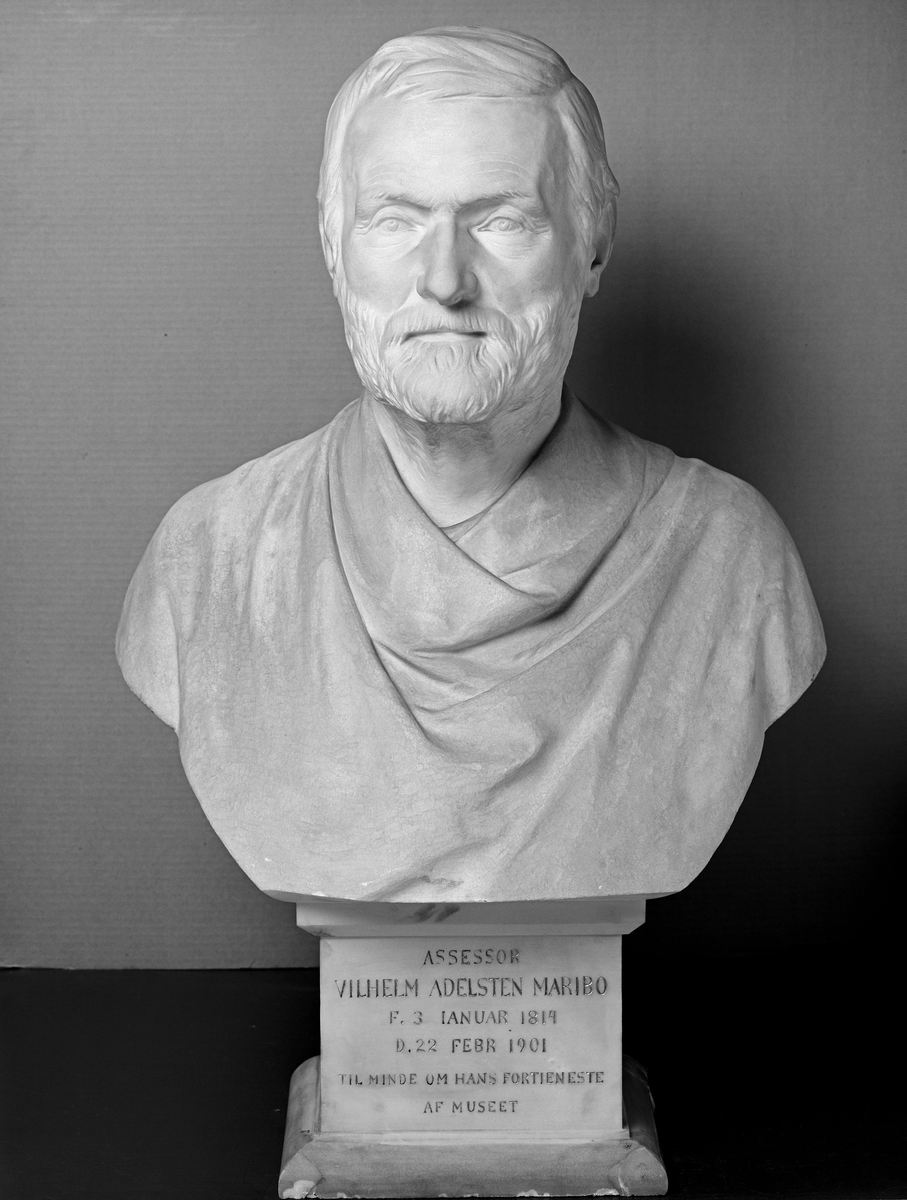 Assessor Vilhelm Adelsten Maribo [Byste]
