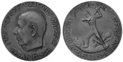 Museumsdirektør Johan Bøgh [Medalje]