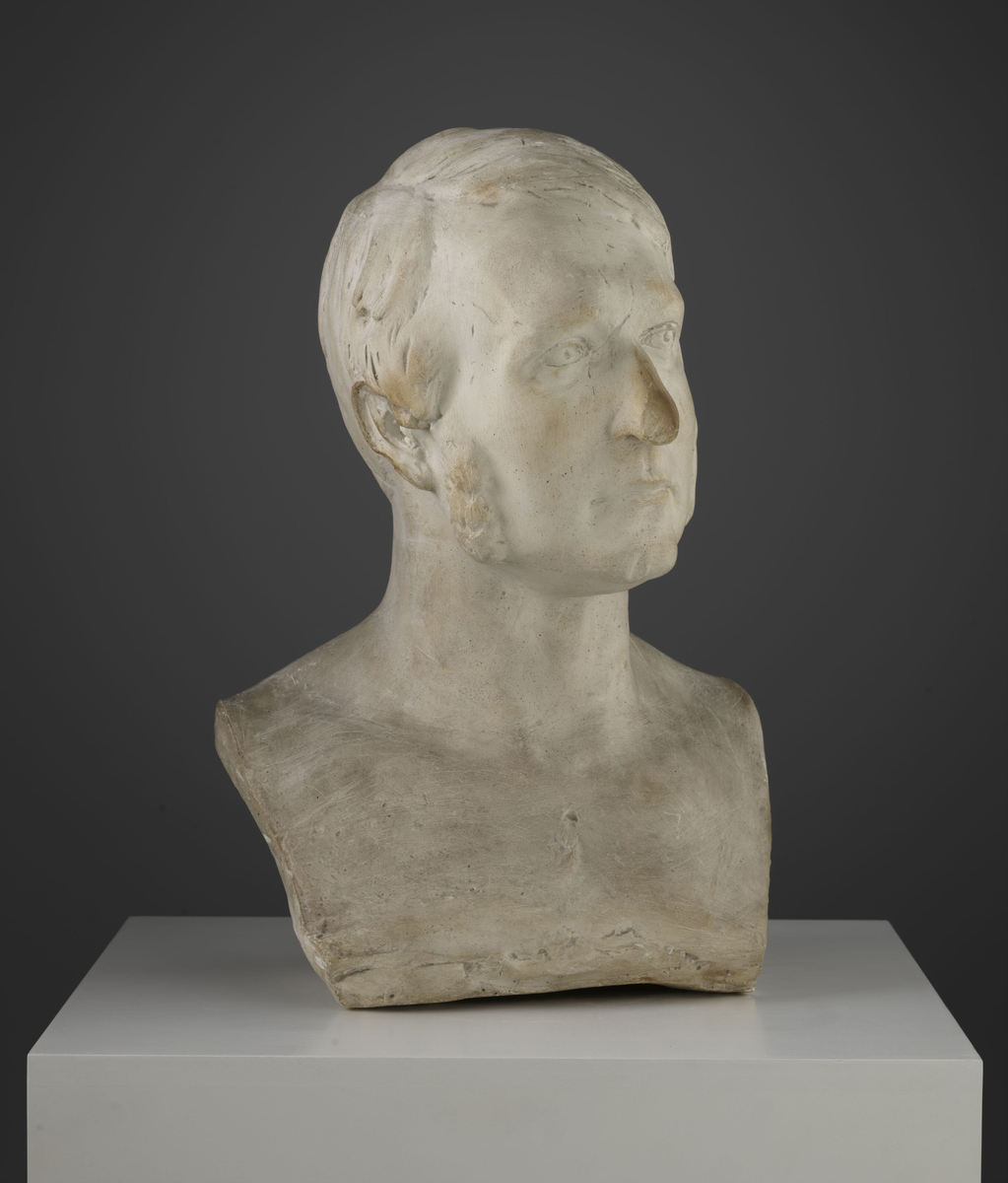 Dikteren Henrik Wergeland [Byste]