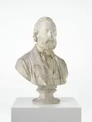 Maleren Adolph Tidemand [Byste]