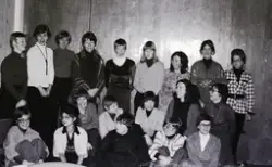 Juleforberedelser i Kvinneforeningen.