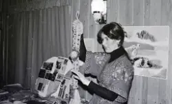 Juleforberedelser i kvinneforeningen.