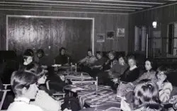 Juleforberedelser i kvinneforeningen.