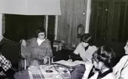 Juleforberedelser i kvinneforeningen.